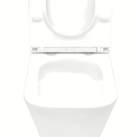 Bel WC monoblok SAT B-Way s z vrtinčnim splakovanjem, kotličkom in sedežem z mehko Zapiranje Soft Close