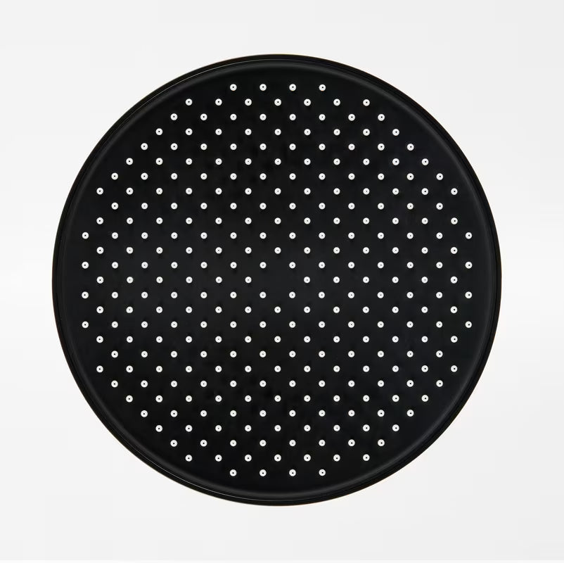 Nadglavna prha SAT B-Way v črni mat izvedbi s premerom 25,4 cm