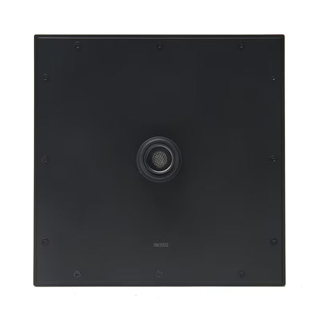 Kvadratna nadglavna prha SAT B-Way 20x20 cm v mat črni barvi s kovinsko izvedbo