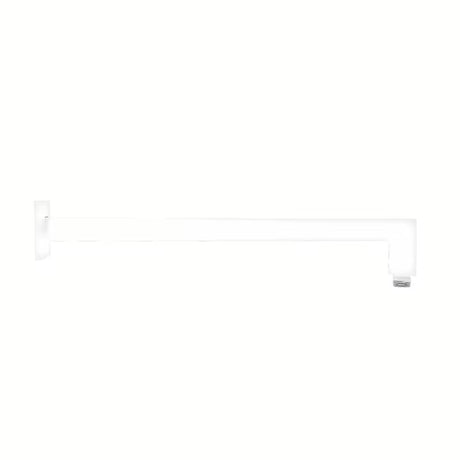 Držalo za Nadglavno Prho SAT B-Way v beli mat barvi s sodobnim minimalističnim dizajnom