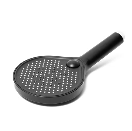 Ročna tuš ročka SAT B-Way v mat črni izvedbi s 3 funkcijami in premerom 13 cm.