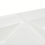 Za Kopalniško Pohištvo dvojni umivalnik SAT B-Way 121x46 cm v mat beli barvi z dvema odprtinama pro armaturo
