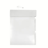 Viseča kopalniška omarica z umivalnikom SAT B-Way u bijeloj sjajnoj boji