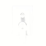 Podometna armatura za tuš SAT B-Way s ručicom u mat bijeloj boji