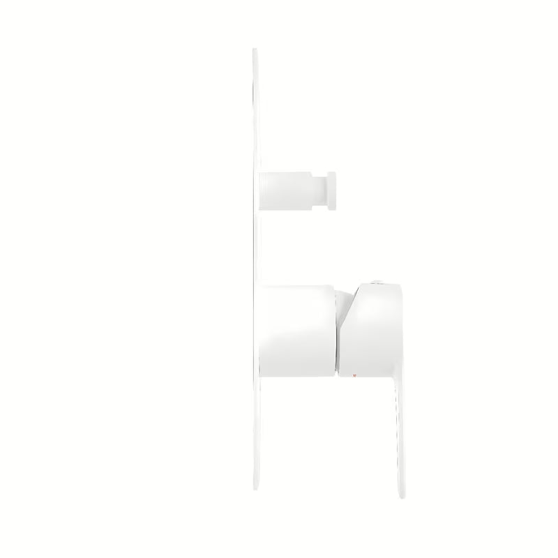 Podometna armatura za tuš SAT B-Way s ručicom u mat bijeloj boji