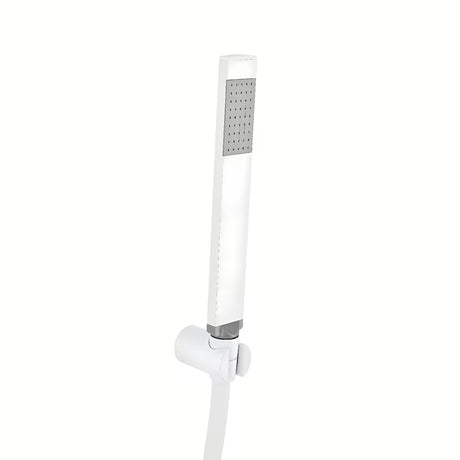 Komplet za Kad SAT B-Way u mat bijeloj boji s ručnim tušem s jednom funkcijom i crijevom 1,5 m.