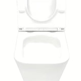 Bijeli WC monoblok SAT B-Way s vrtložnim ispiranjem, vodokotlićem i sjedalom sa mehko Zapiranje Soft Close