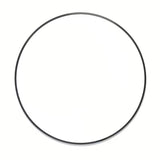 Okroglo ogledalo SAT B-Way s premerom 60 cm v črni barvi