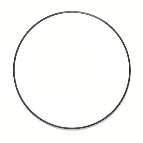 Okroglo ogledalo SAT B-Way s premerom 60 cm v črni barvi