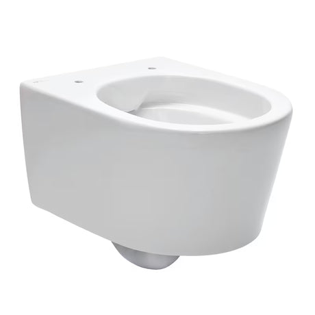 Viseča WC Školjka SAT Brevis v beli barvi s skritim pritrjevanjem in sedežem mehko Zapiranje Soft Close.