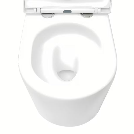 Viseča WC Školjka SAT Brevis v beli barvi s wc desko mehko Zapiranje Soft Close in skritim pritrjevanjem.