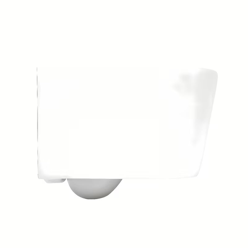 Viseča WC Školjka SAT Brevis v beli barvi s wc desko mehko Zapiranje Soft Close in skritim pritrjevanjem.