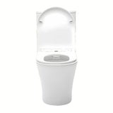 Beli samostoječi  WC monoblok SAT Brevis z kotličkom, desko mehko Zapiranje Soft Close in dvojnim splakovanjem