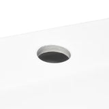 Belo keramično umivalnik SAT Brevis 43x30 cm brez preliva z odprtino pro za armaturo