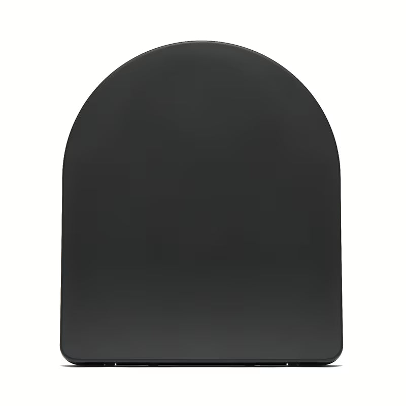 Črn WC deska SAT Brevis z mehko Zapiranje Soft Close in EasyLock pro za enostavno snemanje