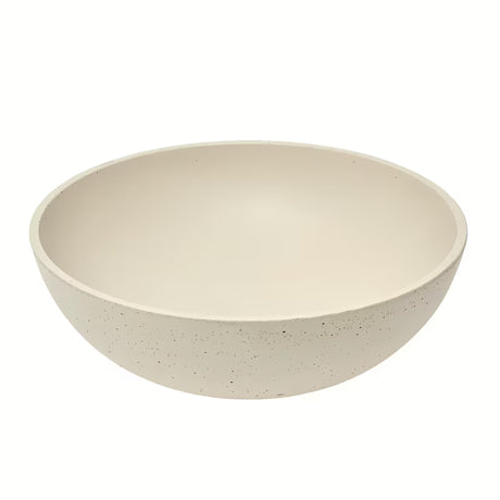 Peščeno betonsko umivalnik na ploščo SAT Cemento 42x42 cm s tankimi stenami