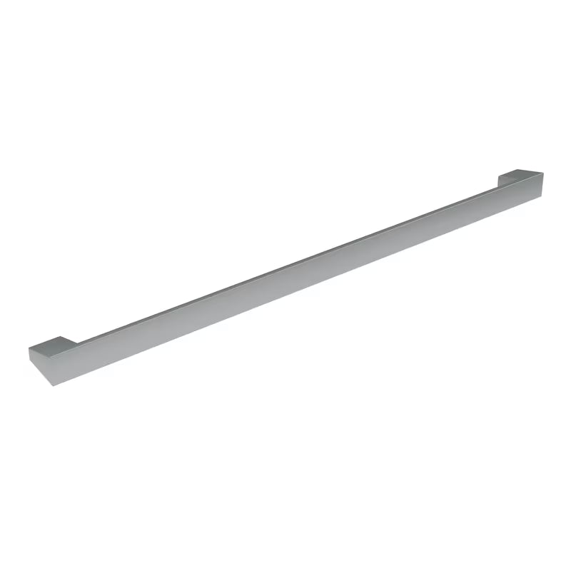Kromirani ročaj SAT Cube z minimalističnim dizajnom pro kopalniško pohištvo