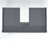 Viseča kopalniška omarica SAT Cube Way s pokrivno ploščo u dekoru hrasta wellington 100x46x47,5 cm