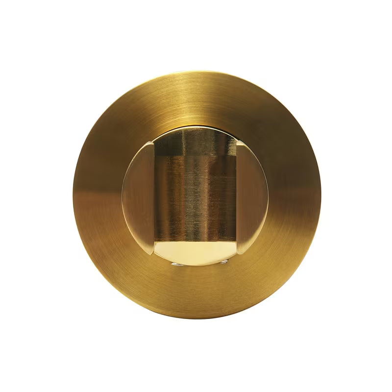 Fiksni stenski nosilec tuš ročke SAT Dark u izvedbi brušeno zlato s PVD završnom obradom.