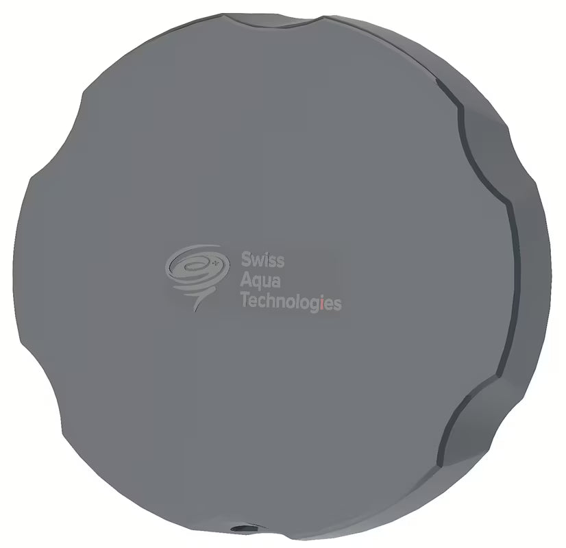 Upravljalnik in čep kadičnega sifona SAT Dark v barvi Gun Metal s PVD površinsko obdelavo