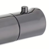 Termostatska stenska armatura za kad SAT Dark v mat izvedbi PVD gun metal brez tuš seta.