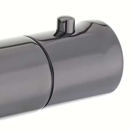 Termostatska stenska armatura za kad SAT Dark v mat izvedbi PVD gun metal brez tuš seta.
