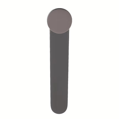Visoka armatura za Umivalnik SAT Dark v izvedbi PVD Gun Metal z ročnim upravljanjem brez odtoka.