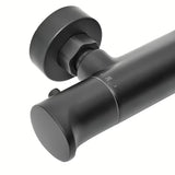 Termostatska armatura za tuš SAT Dark u mat crnoj pro za zidnu montažu