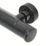 Termostatska armatura za tuš SAT Dark u mat crnoj pro za zidnu montažu