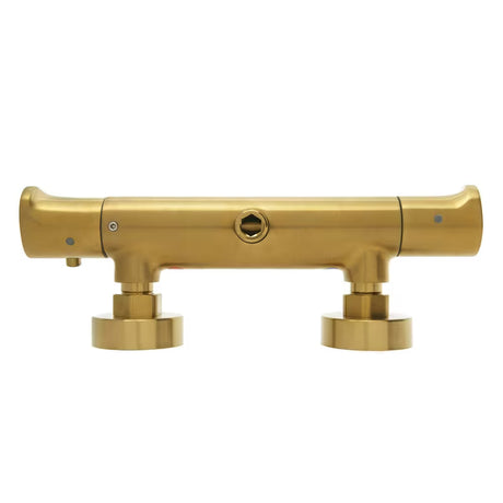 Termostatska armatura za tuš SAT Dark u mat brušenom zlatu pro za zidnu ugradnju