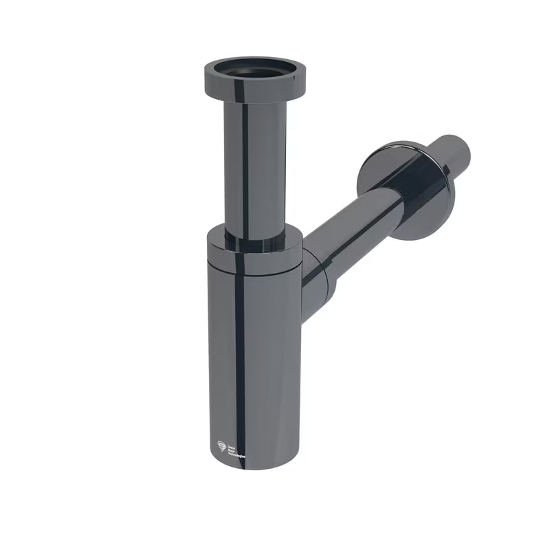 Sifon za Umivalnik SAT Dark u izvedbi gun metal s PVD obradom površine