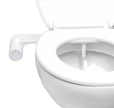 Bela bide deska SAT Easybidet pro za namestitev pod WC deska brez priklopa na elektriko.