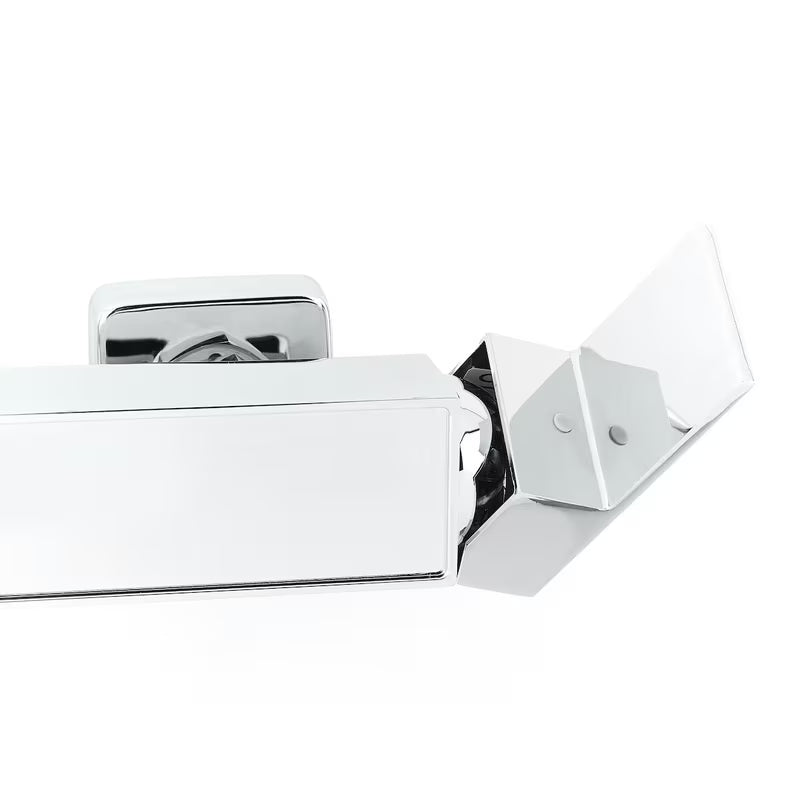 Stenska enoročna armatura za tuš SAT Elements v črni in krom izvedbi.