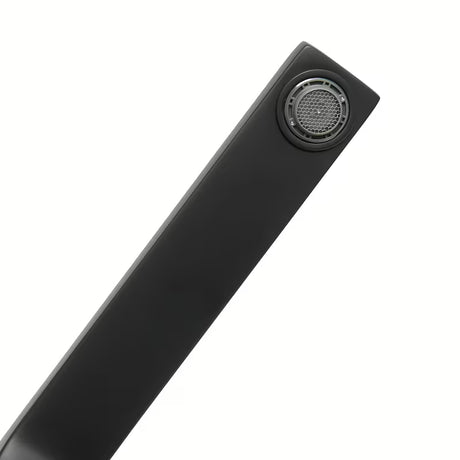 Visoka armatura za Umivalnik SAT Evolution v mat črni barvi brez odtoka