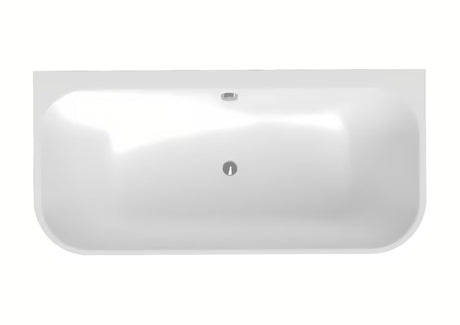Samostoječa kad  do stene SAT Evolution 170 x 80 cm iz akrila