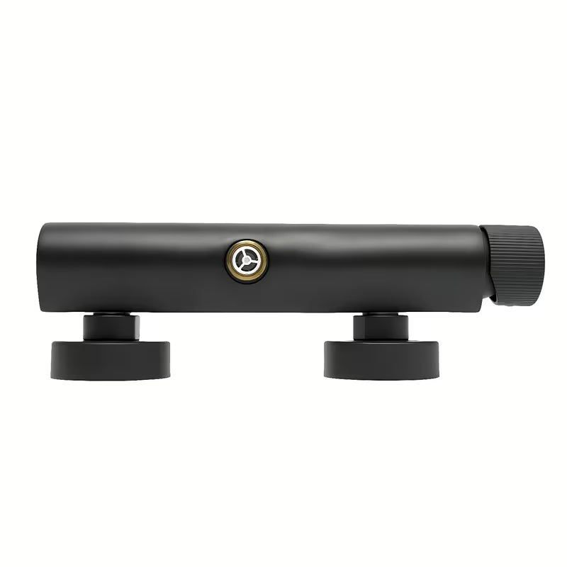 Enoročna stenska armatura za tuš SAT Evolution u mat crnoj boji brez tuš seta