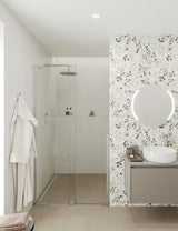 Podometna tuš i armatura za kad SAT Evolution u krom izvedbi s ručicom