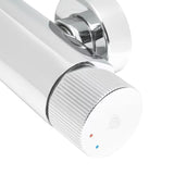 Kromirana enoročna armatura za tuš SAT Evolution pro za zidnu montažu brez tuš seta.