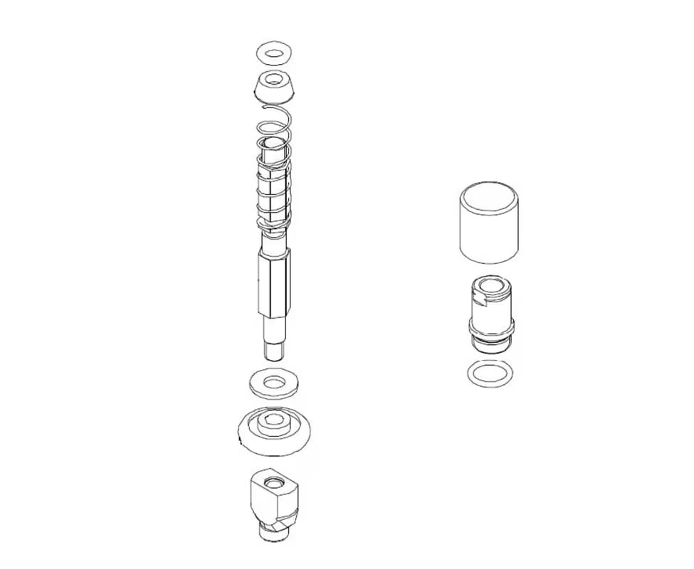 Preklopnik SAT Feel za slavine pro omogućuje jednostavno prebacivanje toka vode između izlaza.