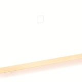 Belo pravokotno LED ogledalo SAT Feel 60x100 cm s senzorjem in izbiro treh barv svetlobe.