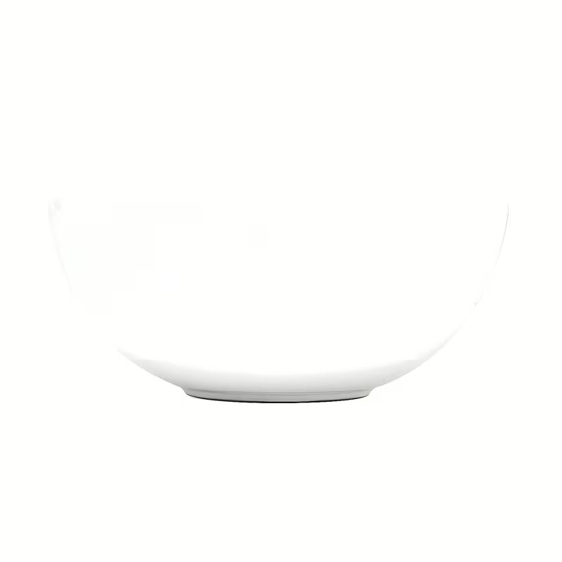 Keramički umivalnik na ploščo SAT Feel 38x38 cm u sjajnoj bijeloj boji s valovitim rubom.