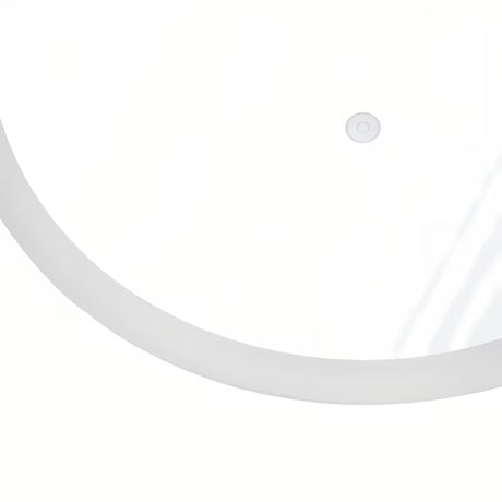 Ovalno LED ogledalo SAT Fusion 54x94 cm s osvijetljenim prozirnim okvirom i senzorskim upravljanjem