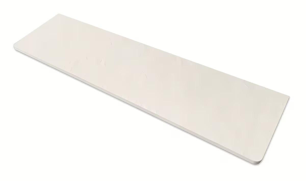 Pravokotna tuš kad SAT Fusion 100 x 80 cm iz litega marmorja v barvi beige