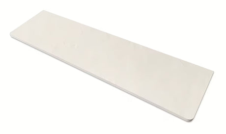 Pravokotna tuš kad SAT Fusion 100x90 cm iz litega marmorja v barvi beige