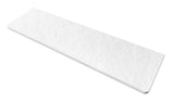 Pravokotna tuš kad SAT Fusion iz litega marmorja 120x80 cm v barvi blanco