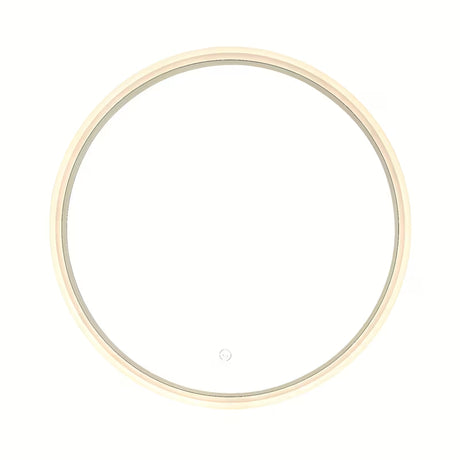 Okroglo Led ogledalo SAT Fusion 60 cm z osvetljenim prosojnim okvirjem in senzorskim upravljanjem