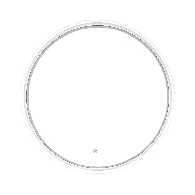 Okroglo Led ogledalo SAT Fusion 60 cm z osvetljenim prosojnim okvirjem in senzorskim upravljanjem