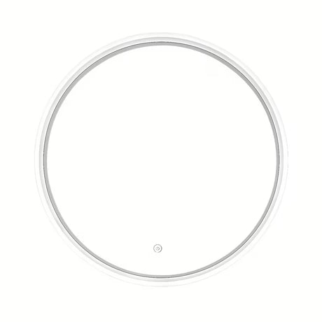Okroglo Led ogledalo SAT Fusion 60 cm z osvetljenim prosojnim okvirjem in senzorskim upravljanjem