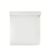 Viseča kopalniška omarica SAT Fusion s keramičkim umivaonikom u mat bijeloj izvedbi