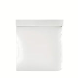 Viseča kopalniška omarica SAT Fusion s keramičkim umivaonikom u mat bijeloj boji